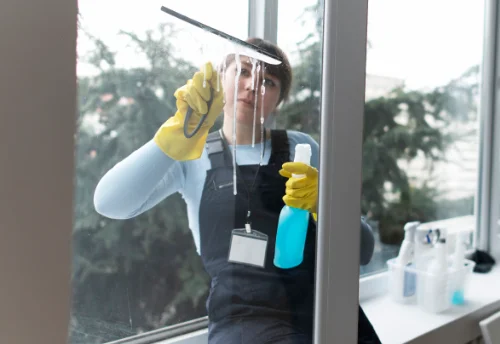 Nettoyage de vitres intérieures et extérieures à Port-Saint-Père